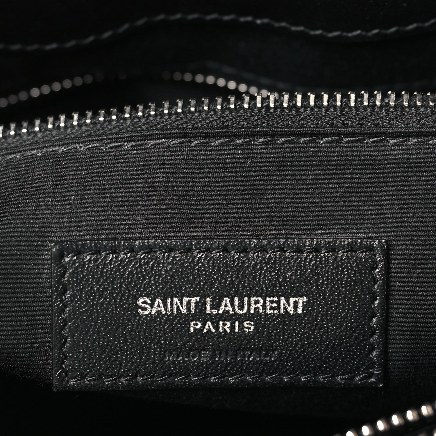 Saint Laurent Calfskin Y Quilted Monogram Large Loulou Chain Satchel Black 6 of 9