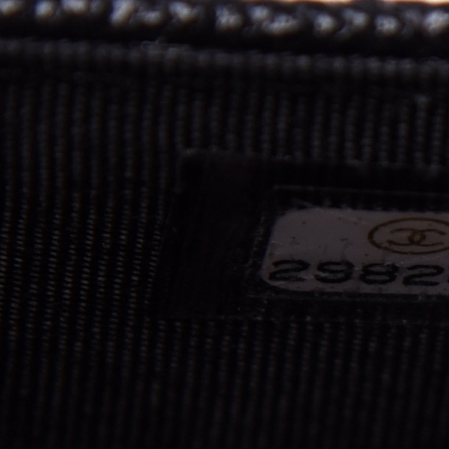 Chanel Caviar Quilted Large Golden Class Gusset Flap Wallet Black 8 of 8