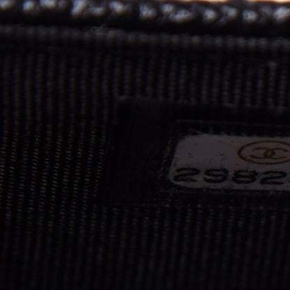 Chanel Caviar Quilted Large Golden Class Gusset Flap Wallet Black 8 of 8