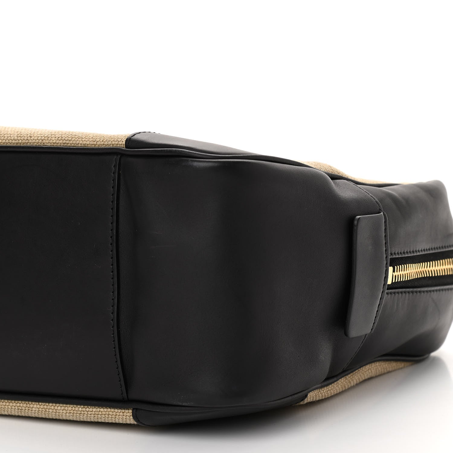 Celine Canvas Small Bowling Bag Khaki 10 of 10