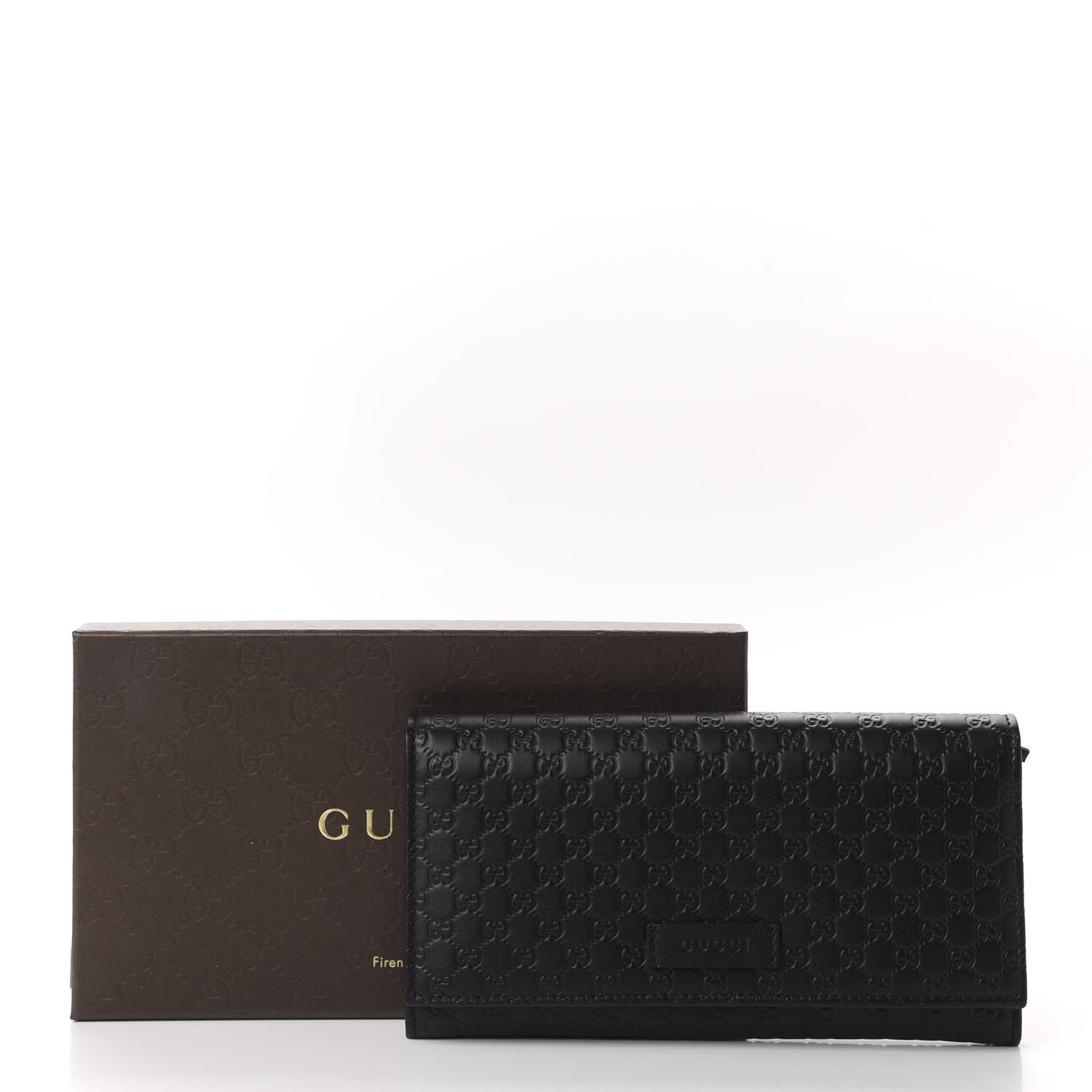 Gucci Soft Microguccissima Continental Wallet Black 7 of 7