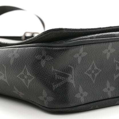 Louis Vuitton Monogram Eclipse District PM Black 8 of 15