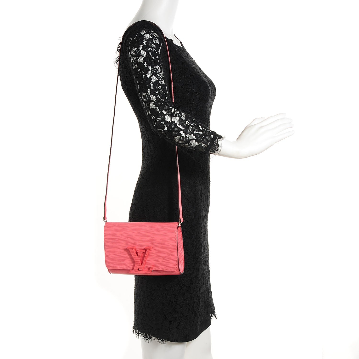 Louis Vuitton Epi Louise Strap PM Corail 2 of 7