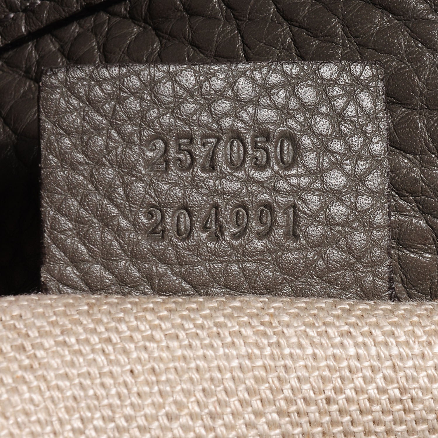 Gucci Python Leather Medium Greenwich Shoulder Bag Grey 7 of 7