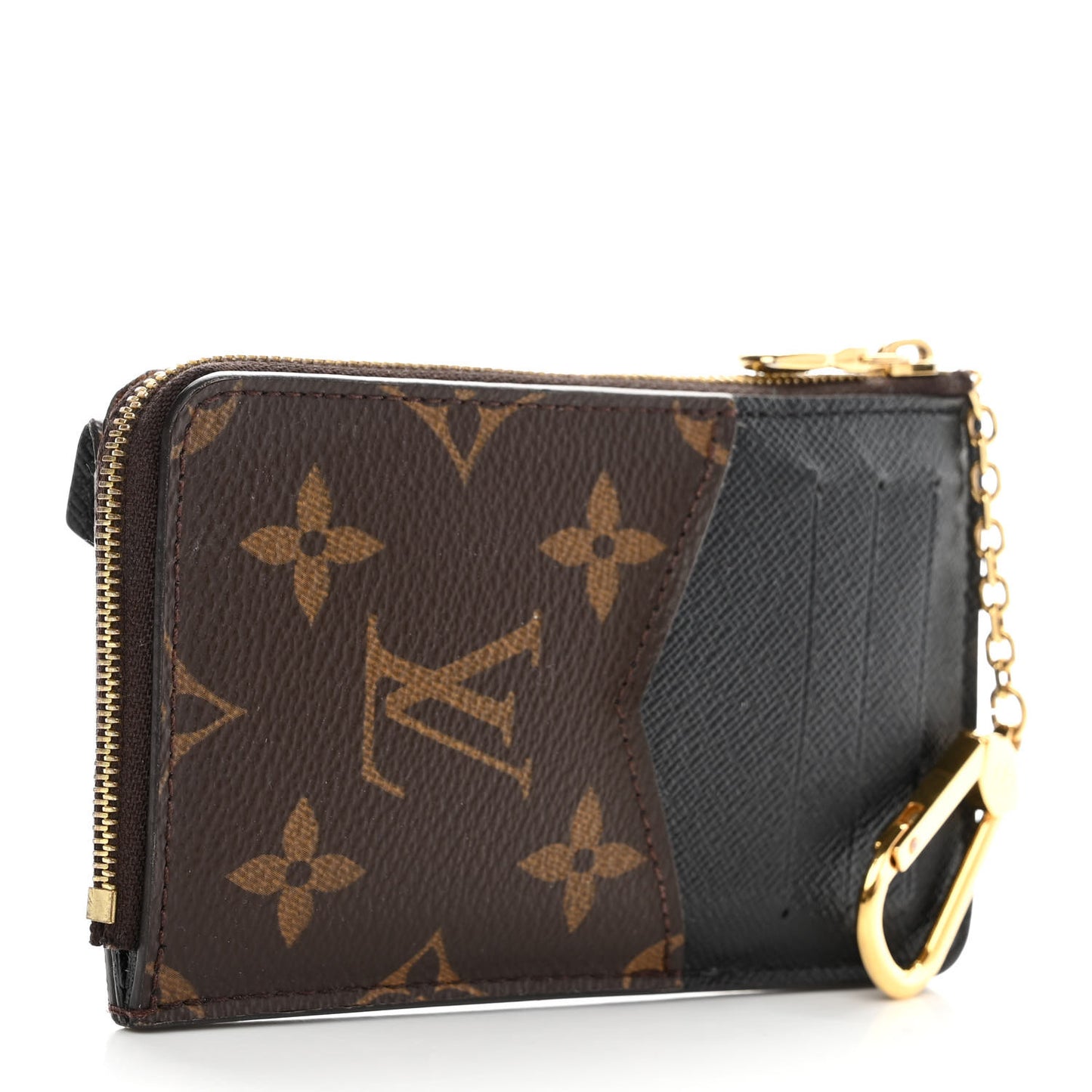Monogram Recto Verso Card Holder Black