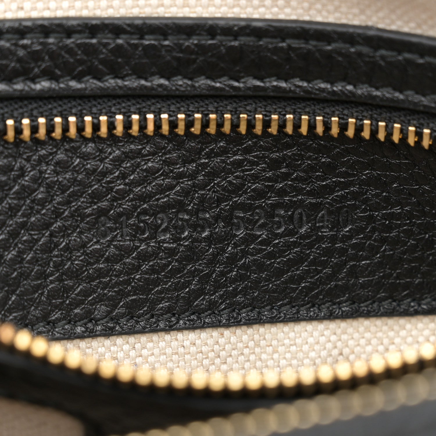 Gucci Calfskin GG Emblem Small Top Handle Bag Black 7 of 10