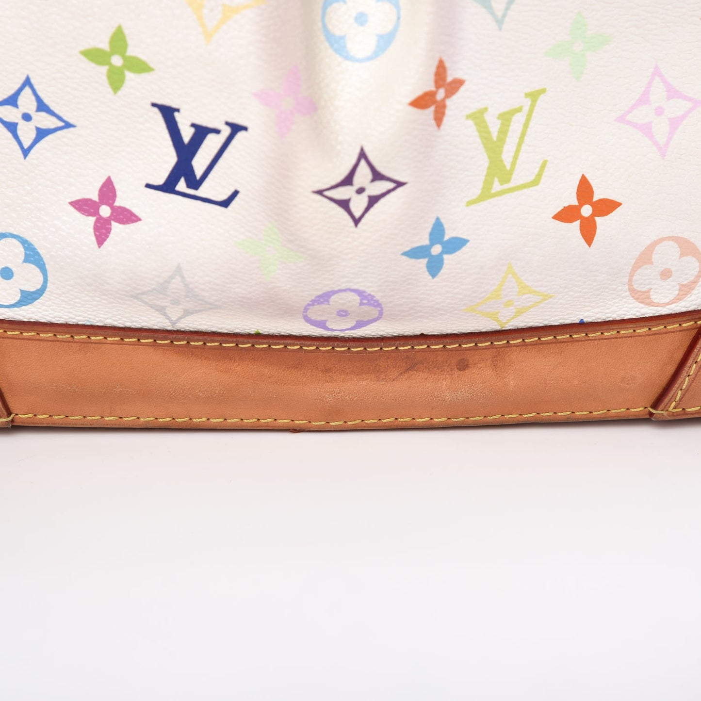 Monogram Multicolor Sharleen GM White