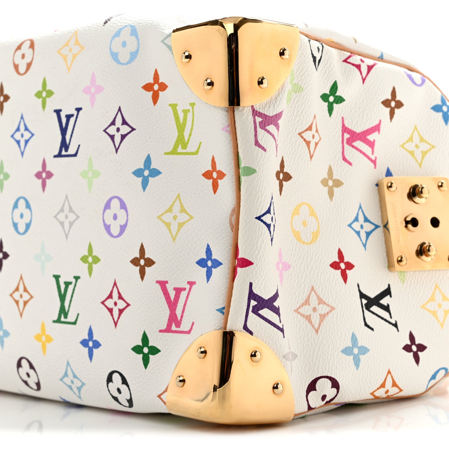 Louis Vuitton Monogram Multicolor Speedy 30 White 10 of 14