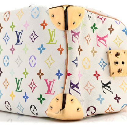 Louis Vuitton Monogram Multicolor Speedy 30 White 10 of 14