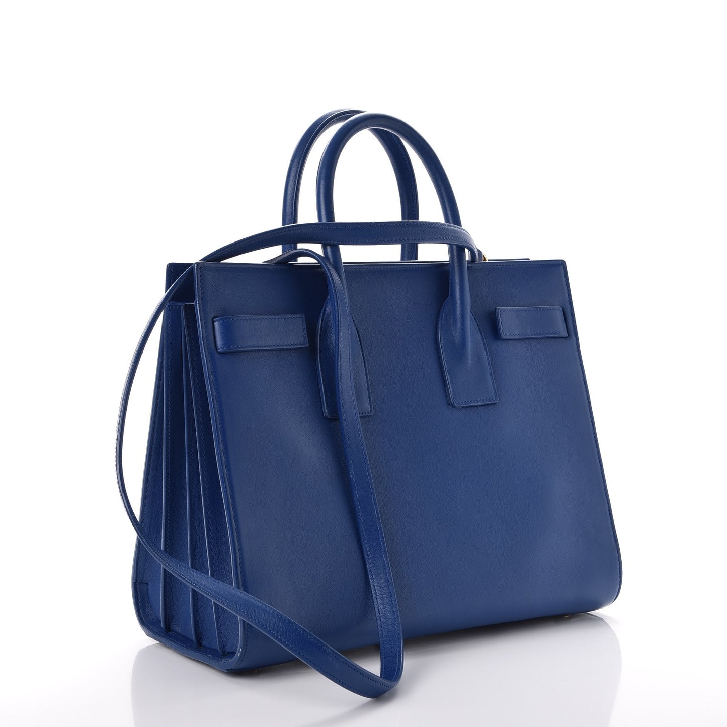 Calfskin Small Sac De Jour Blue Majorelle