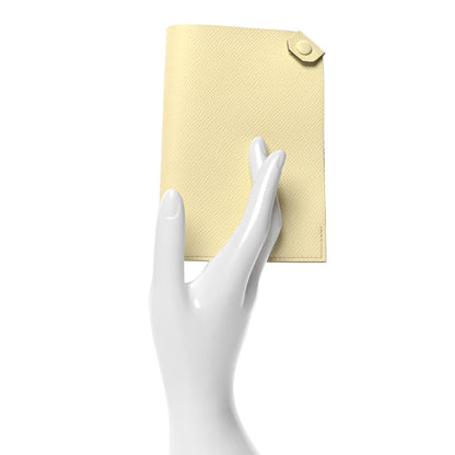 Hermes Epsom Tarmac PM Passport Holder Jaune Milton 2 of 8