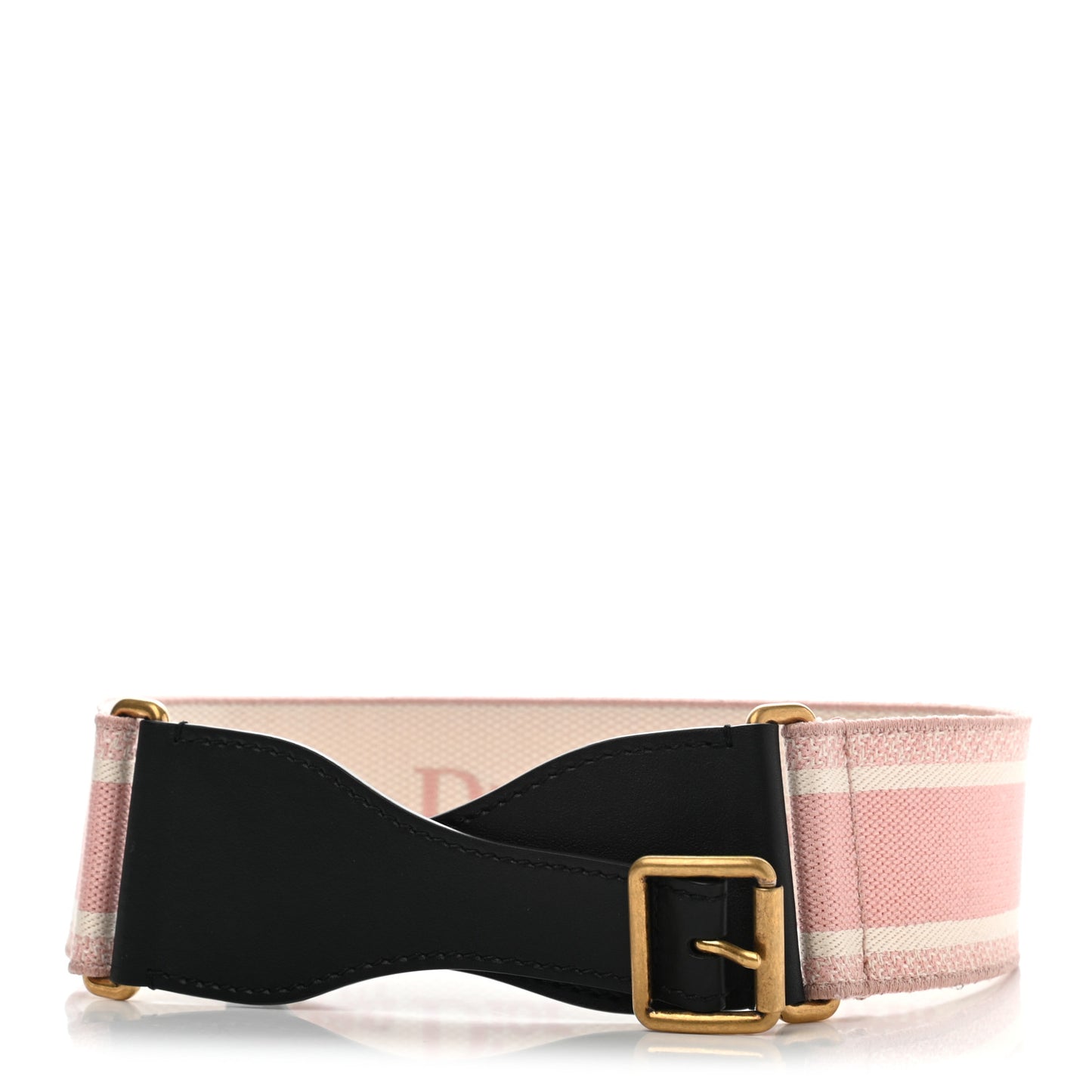 Canvas Embroidered Large Book Belt 85 34 Pink White
