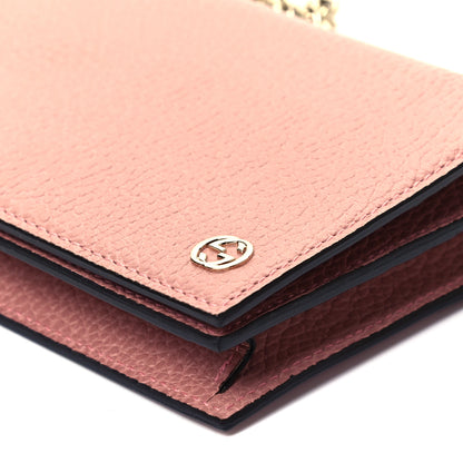 Gucci Dollar Calfskin Medium Betty Chain Wallet Soft Pink 8 of 8