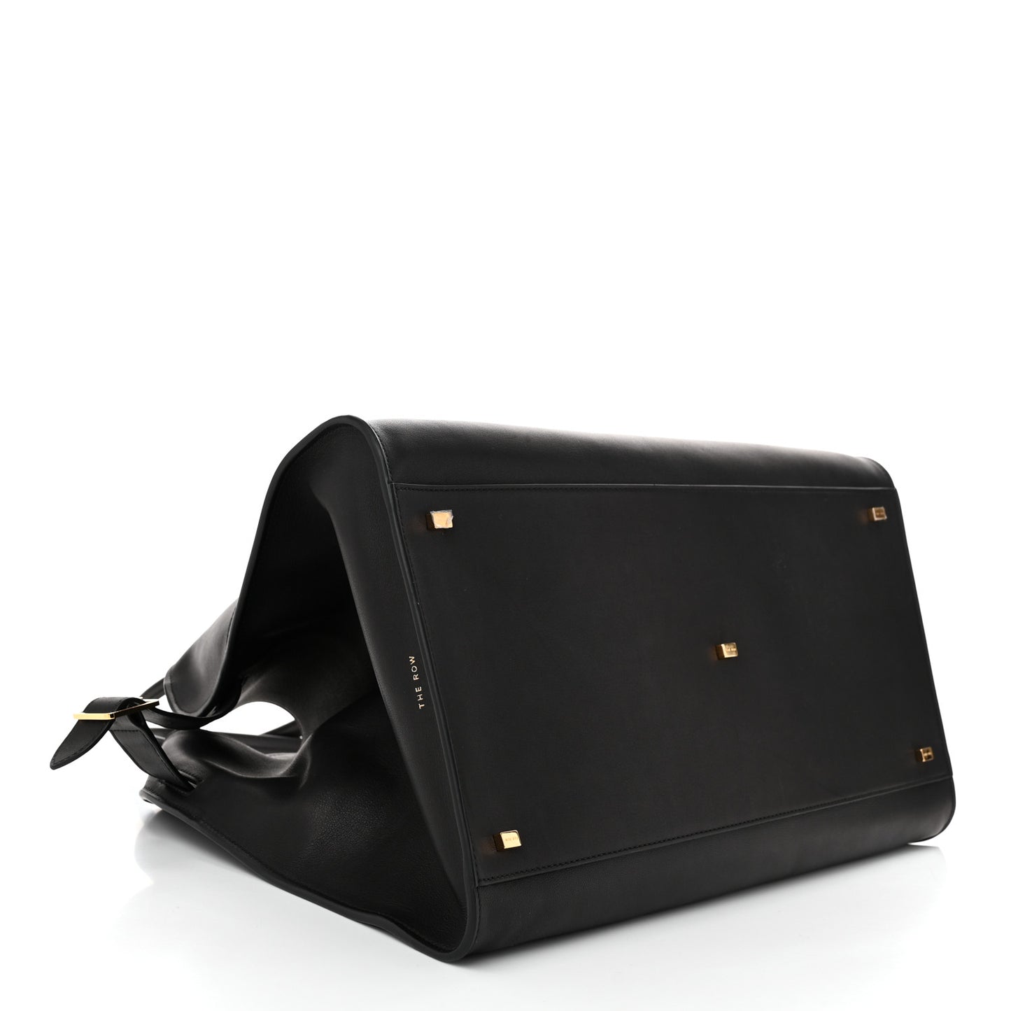 Polished Saddle Calfskin Soft Margaux 17 Black