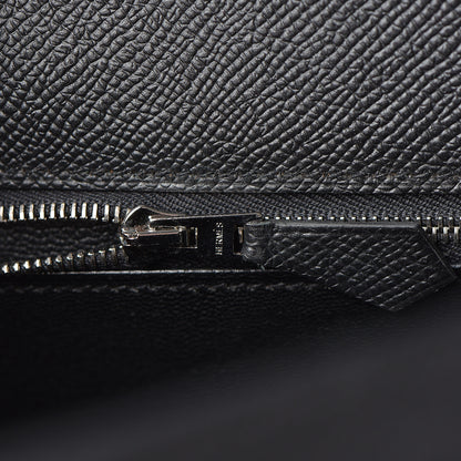 Hermes Epsom Kelly Sellier 32 Black 27 of 41