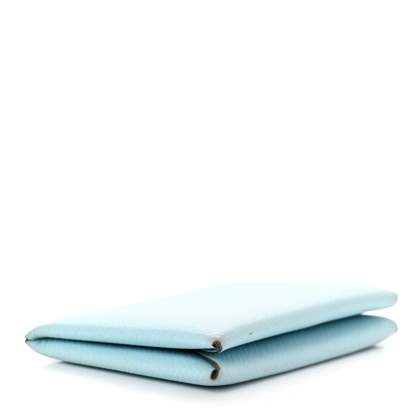 Epsom Calvi Card Case Bleu Zephyr
