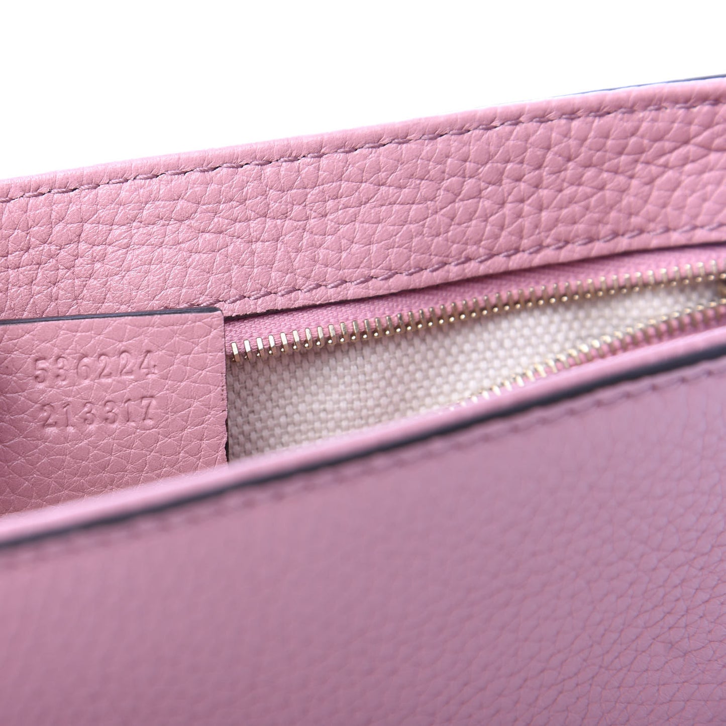 Pebbled Calfskin Medium Soho Flap Crossbody Pink