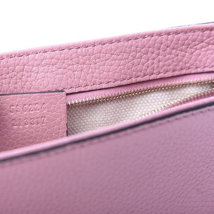 Gucci Pebbled Calfskin Medium Soho Flap Crossbody Pink 9 of 11