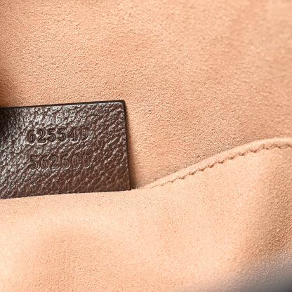 Gucci GG Supreme Monogram Web Ophidia Pouch Brown 7 of 10