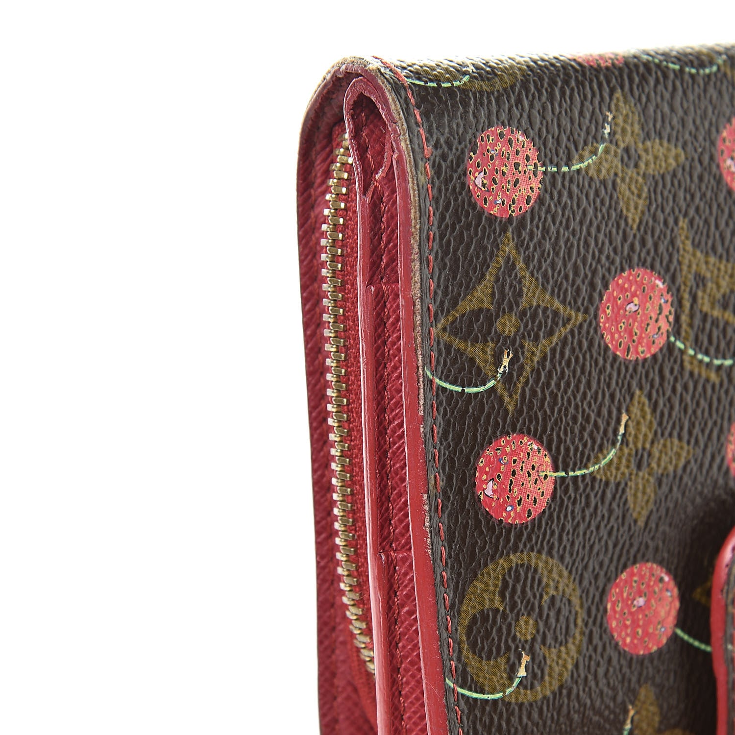 Louis Vuitton Monogram Cerises Compact Zippe Wallet 15 of 17