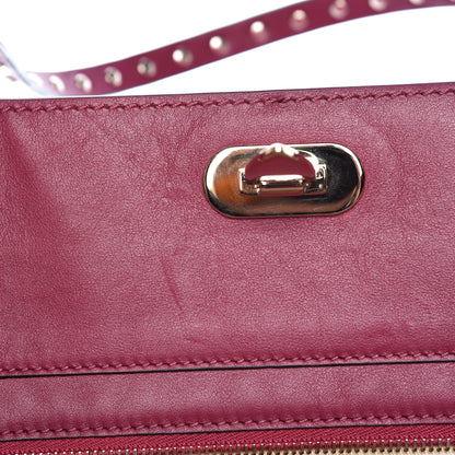 Valentino Garavani Vitello Medium Rockstud Tote Camelia 10 of 10