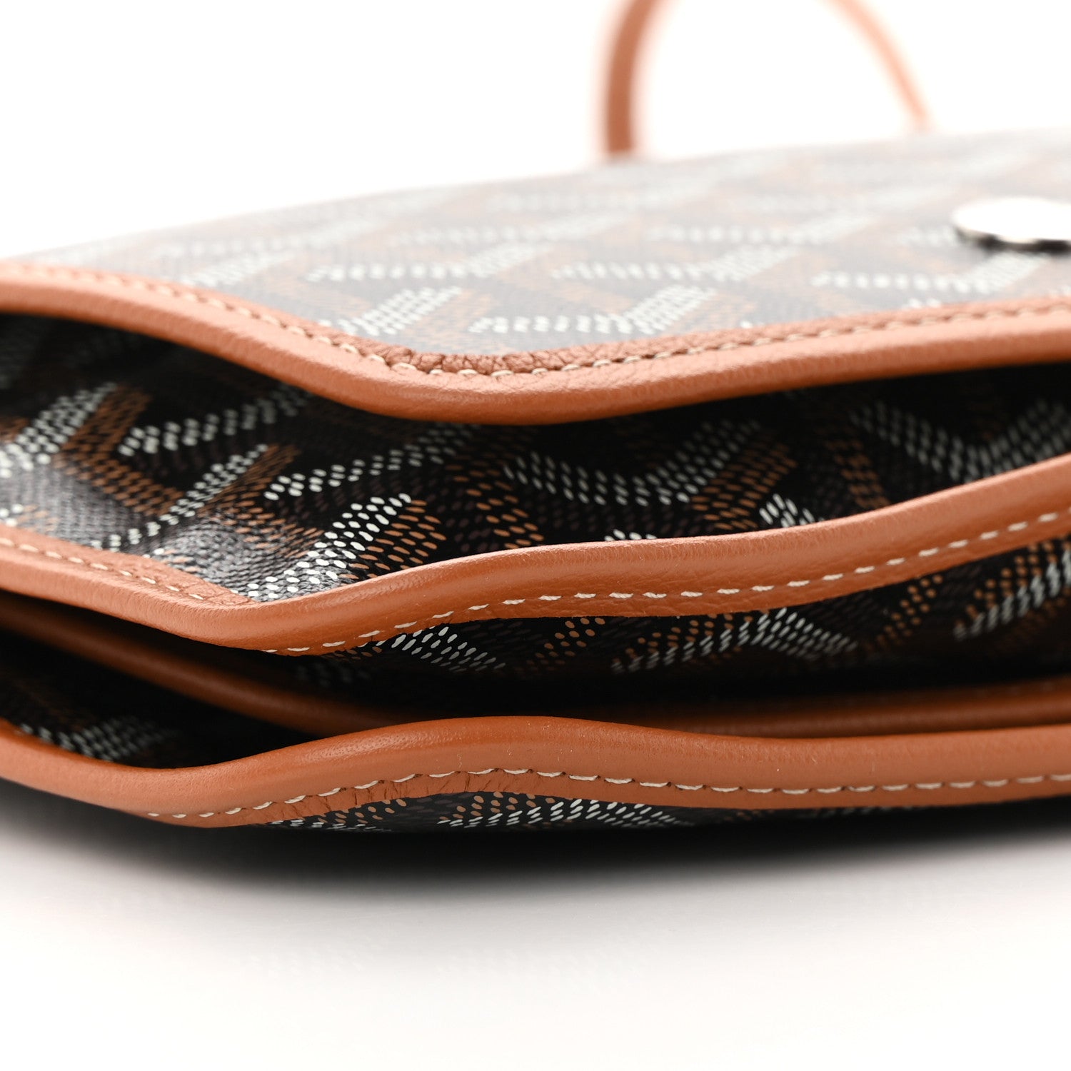 Goyard Goyardine Plumet Wallet Clutch Black Gold 11 of 13