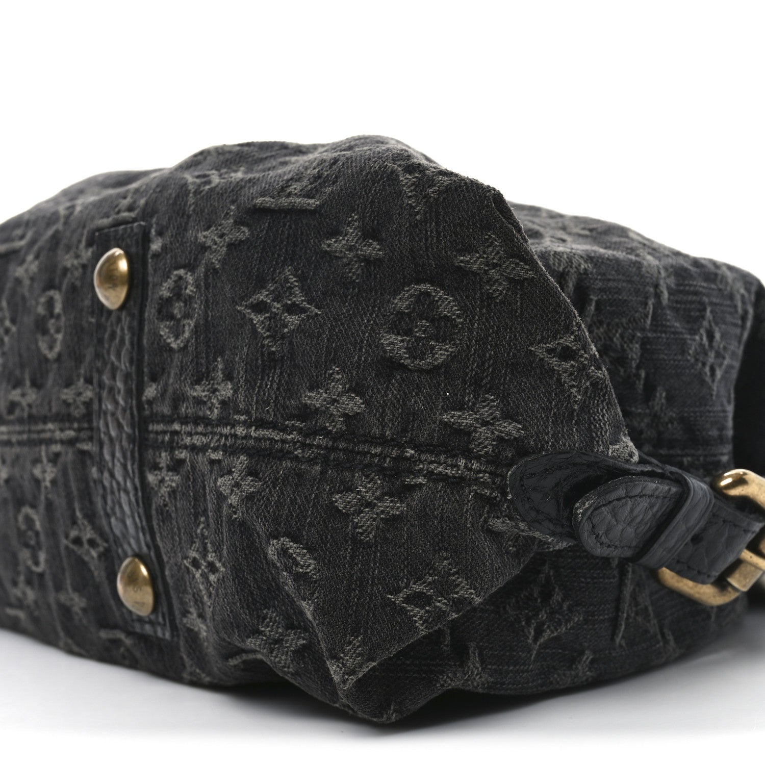 Louis Vuitton Denim Neo Cabby MM Black 9 of 9