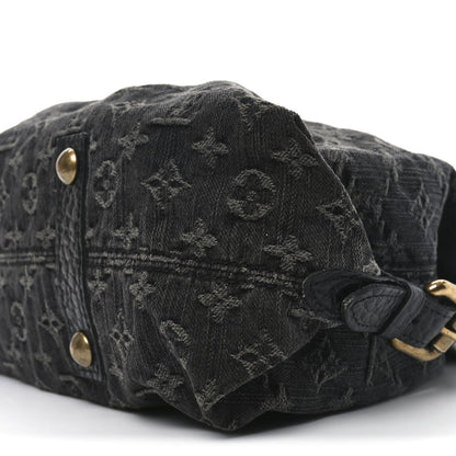 Louis Vuitton Denim Neo Cabby MM Black 9 of 9