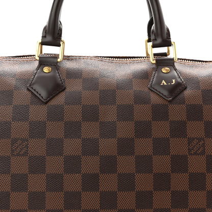 Louis Vuitton Damier Ebene Speedy 35 8 of 11