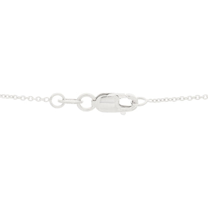 Roberto Coin 18K White Gold Diamond Yellow Sapphire Daisy Pendant Necklace 4 of 7