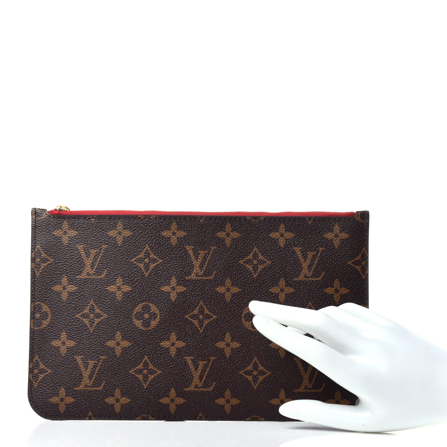 Monogram Neverfull MM GM Pochette Cherry