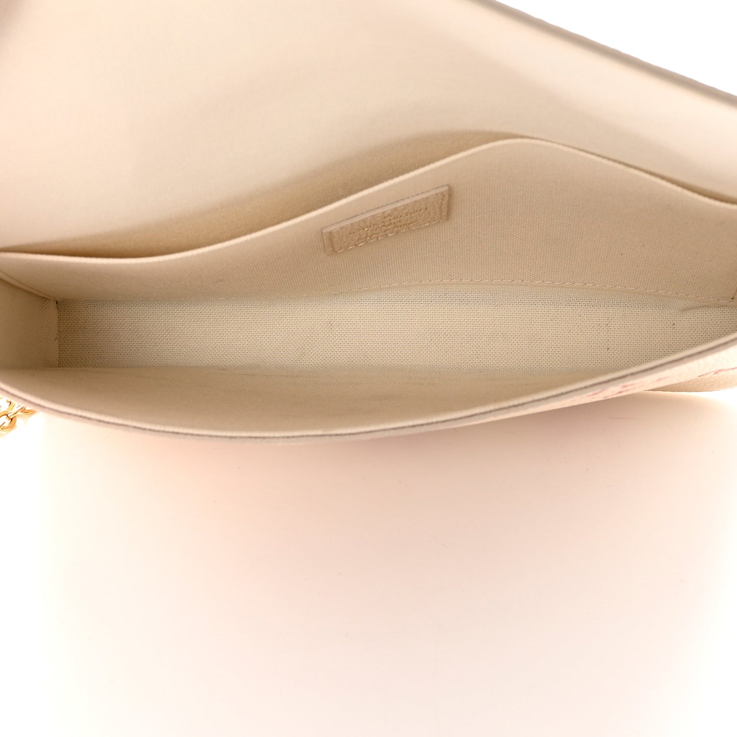 Empreinte Monogram Giant By The Pool Felicie Pochette Chain Wallet Creme Rose Trianon