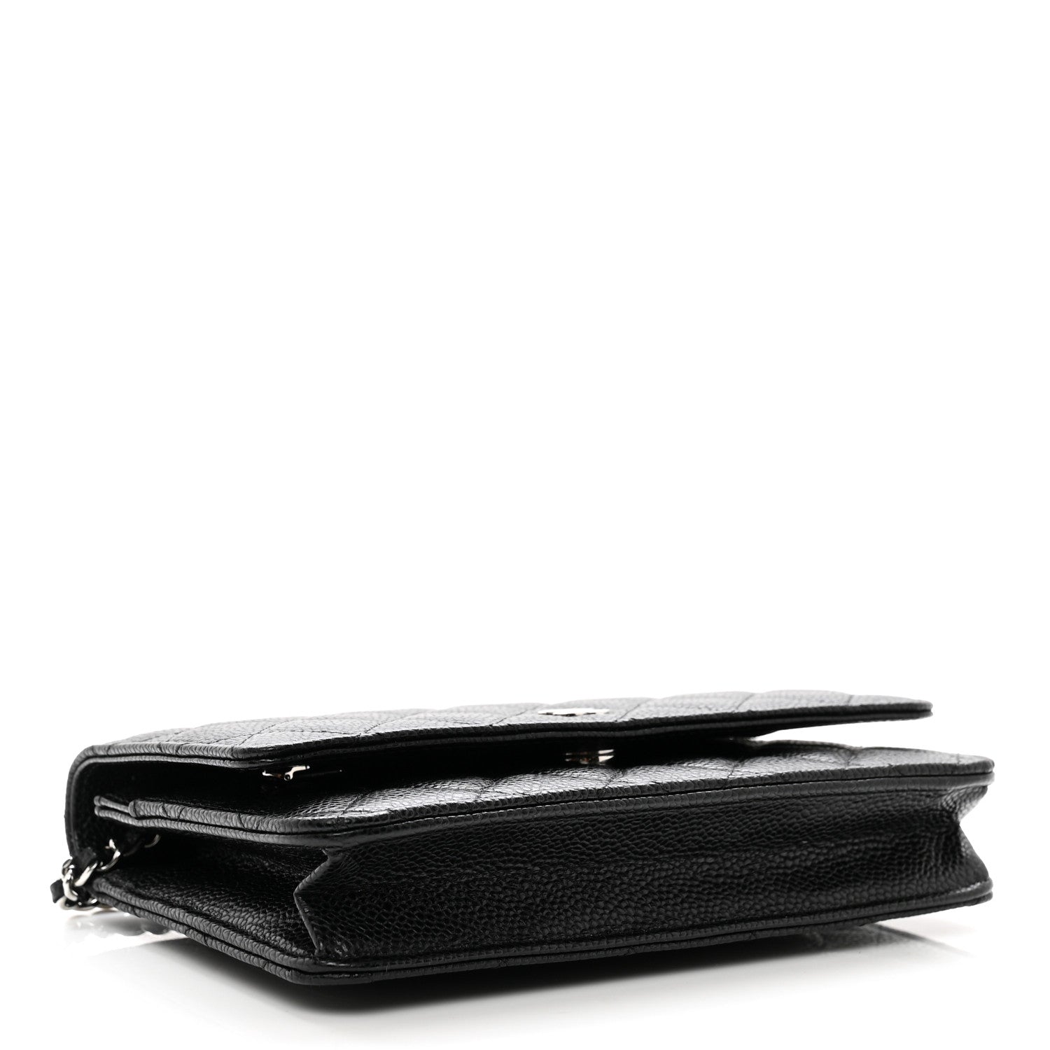 Chanel Caviar Quilted Wallet on Chain WOC Black 4 of 10