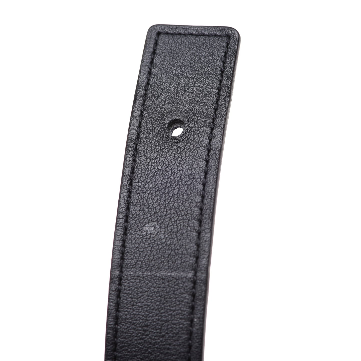 Swift Epsom 24mm Mini Constance H Belt 90 Black Bleu Saphir