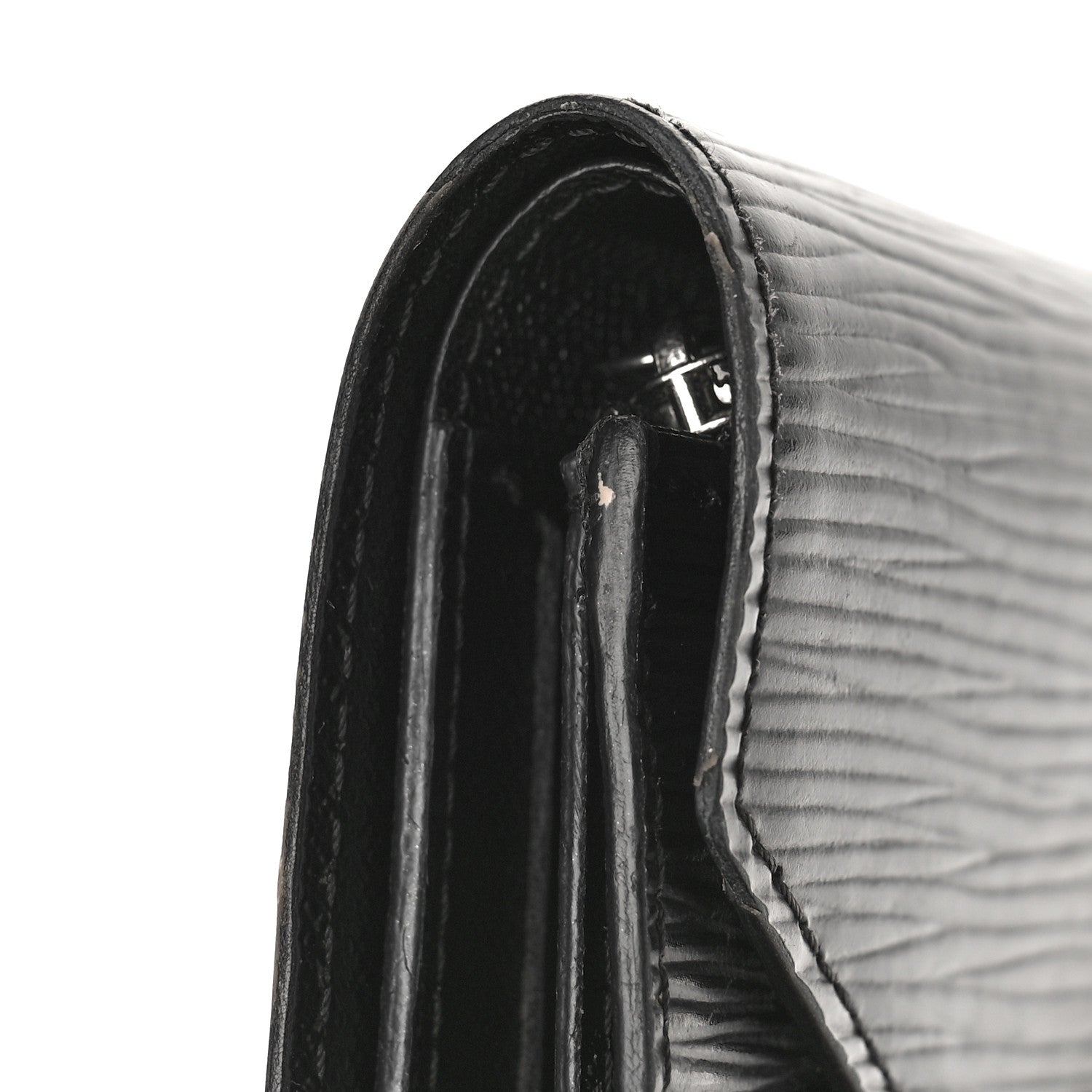 Louis Vuitton Epi Victorine Wallet Black 7 of 9