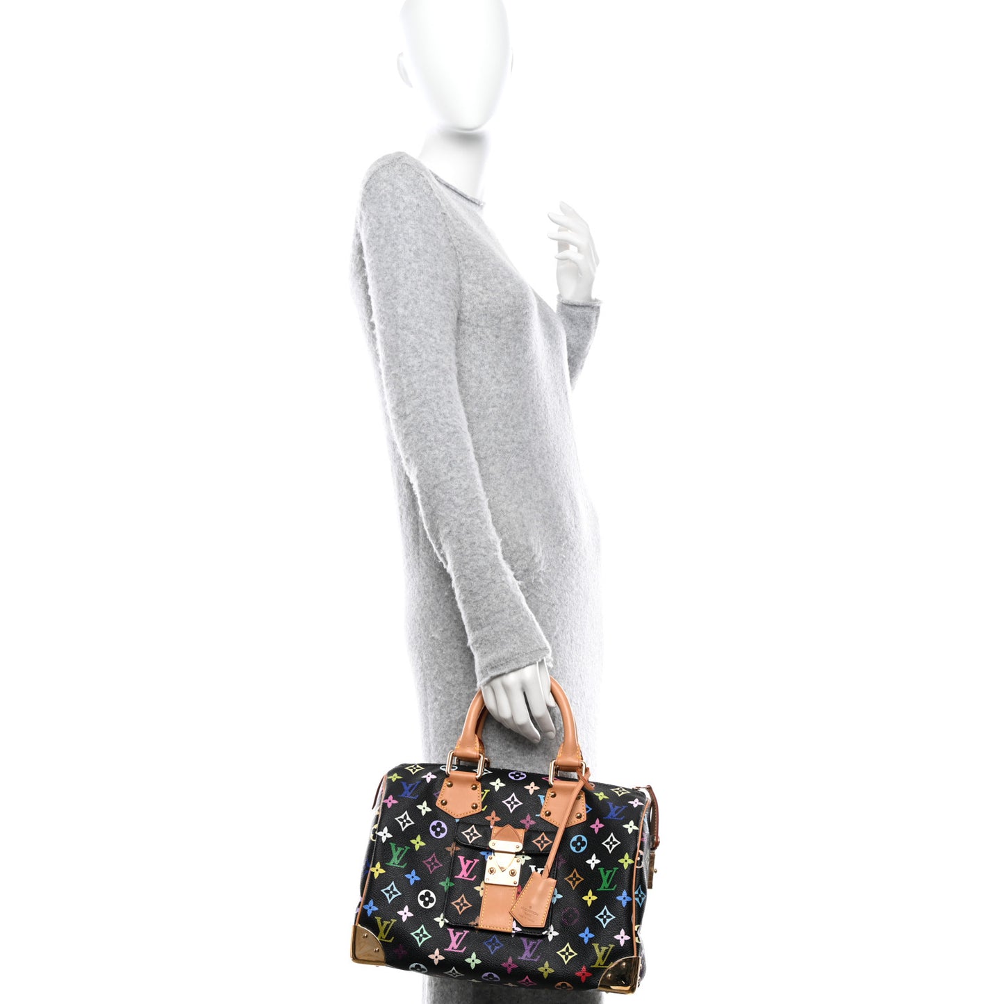 Monogram Multicolor Speedy 30 Black