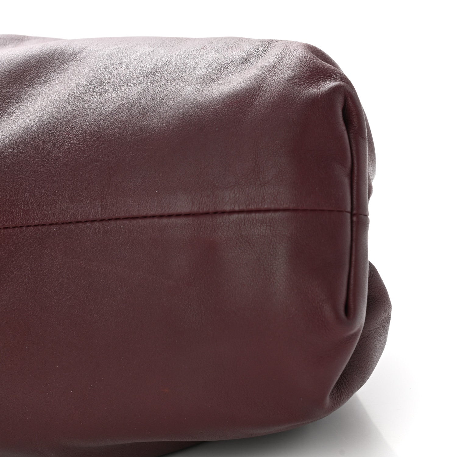 Bottega Veneta Smooth Butter Calf The Pouch Oversized Clutch Bordeaux 10 of 10