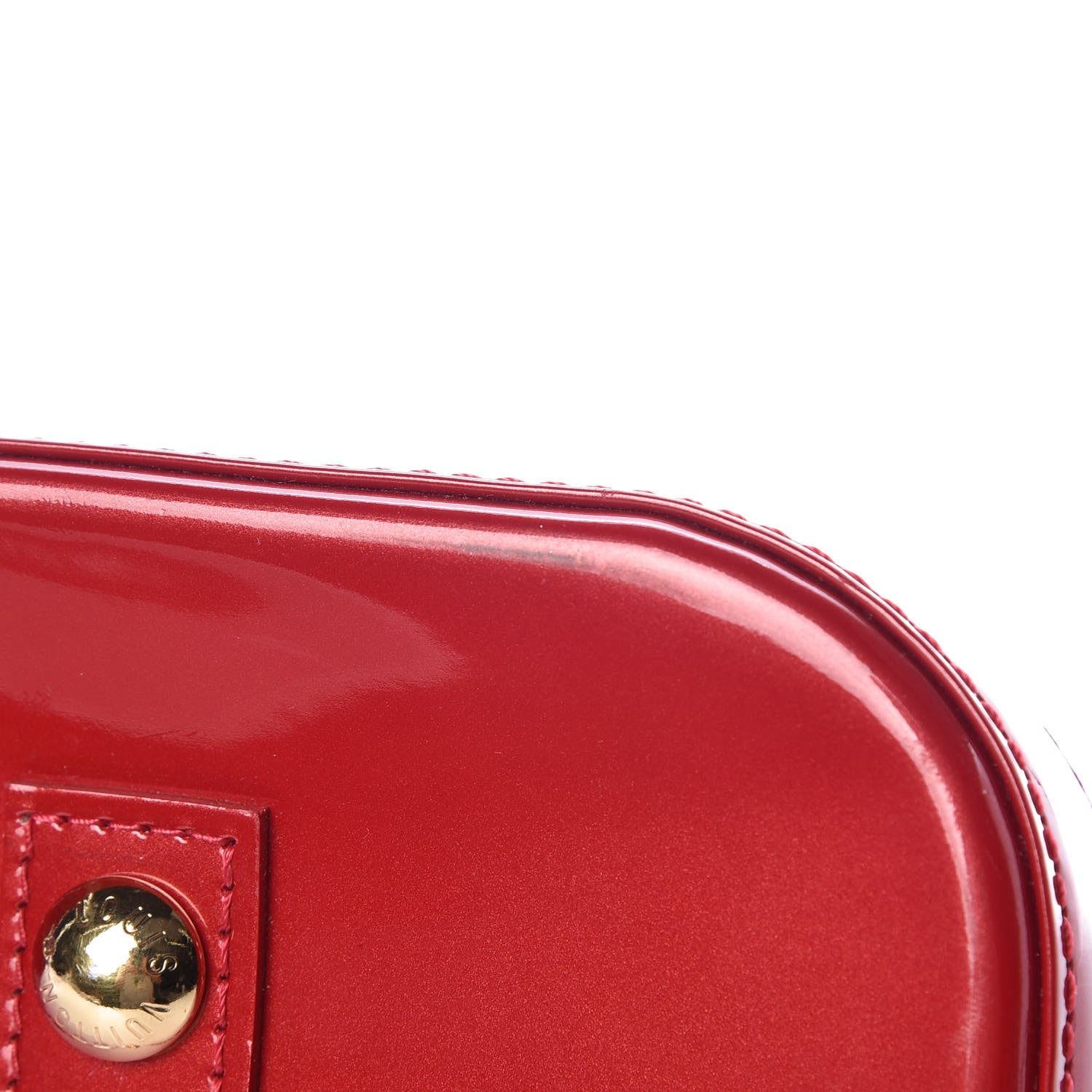 Louis Vuitton Vernis Alma GM Pomme D'Amour 9 of 15
