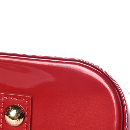 Louis Vuitton Vernis Alma GM Pomme D'Amour 9 of 15