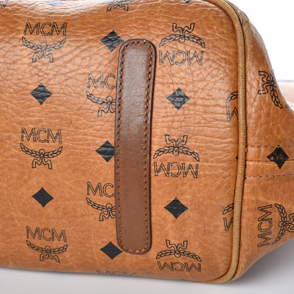 MCM Visetos Liz Reversible Shopper Tote Cognac 15 of 26