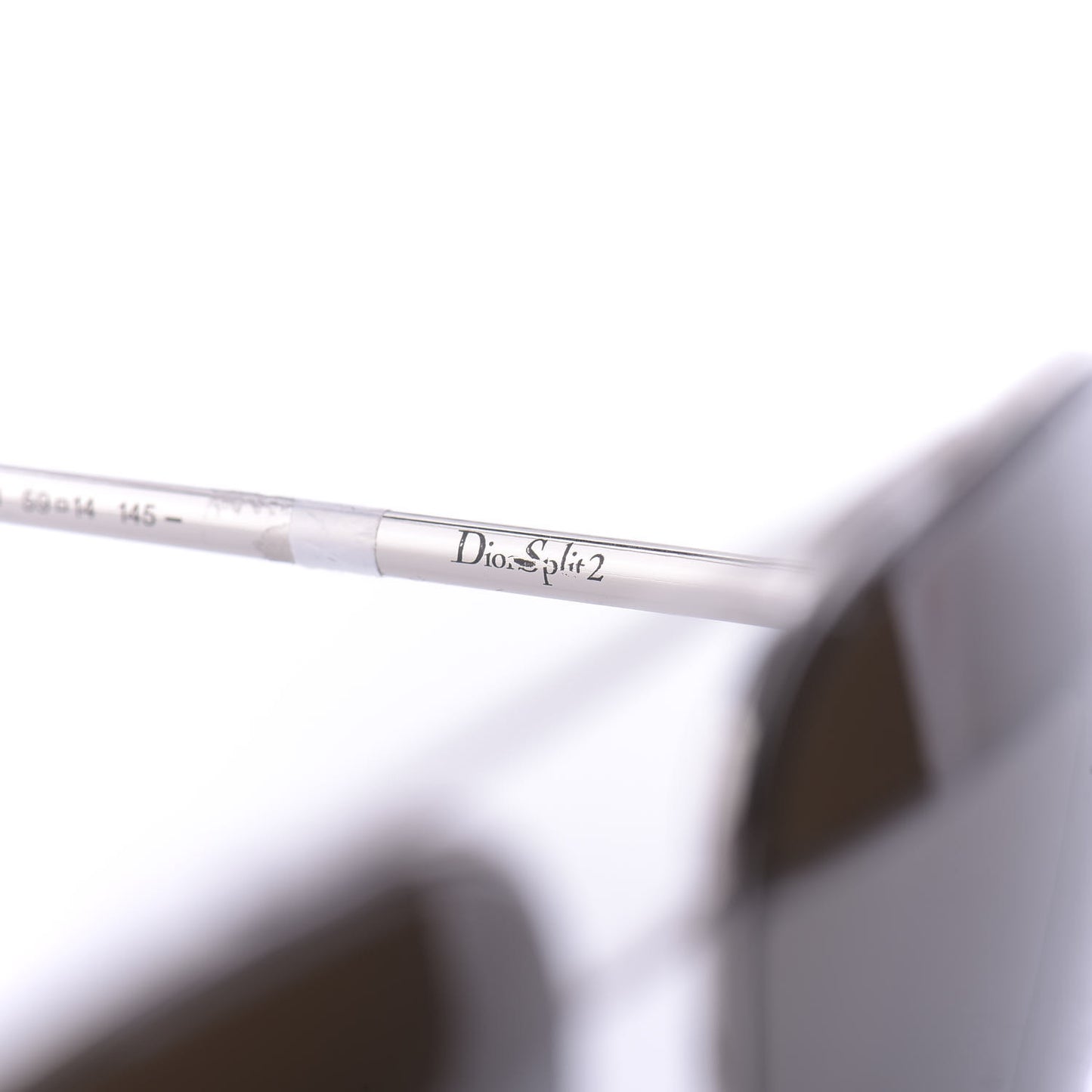 Split 2 Aviator Sunglasses Brown Grey