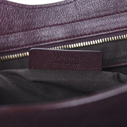 Saint Laurent Sheepskin Medium Cabas ChYc Plum 7 of 12