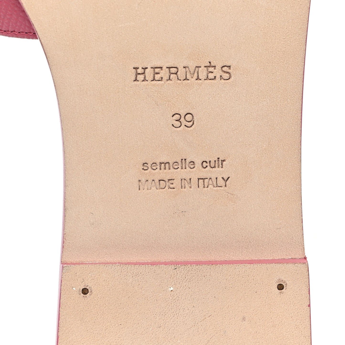 Epsom Oran Sandals 39 Rose De Venise