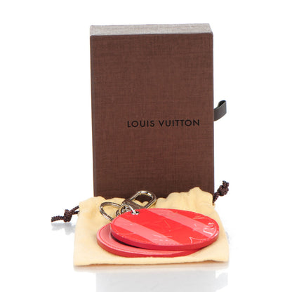 Louis Vuitton Vernis Rayures Mirror Bag Charm Poppy 6 of 6