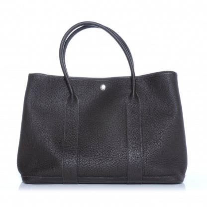 Hermes Fjord Garden Party Tote 36 MM Marron Fonce 1 of 7
