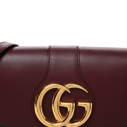 Gucci Vitello Palmellato Lux Small Arli Flap Shoulder Bag Vintage Bordeaux 8 of 11