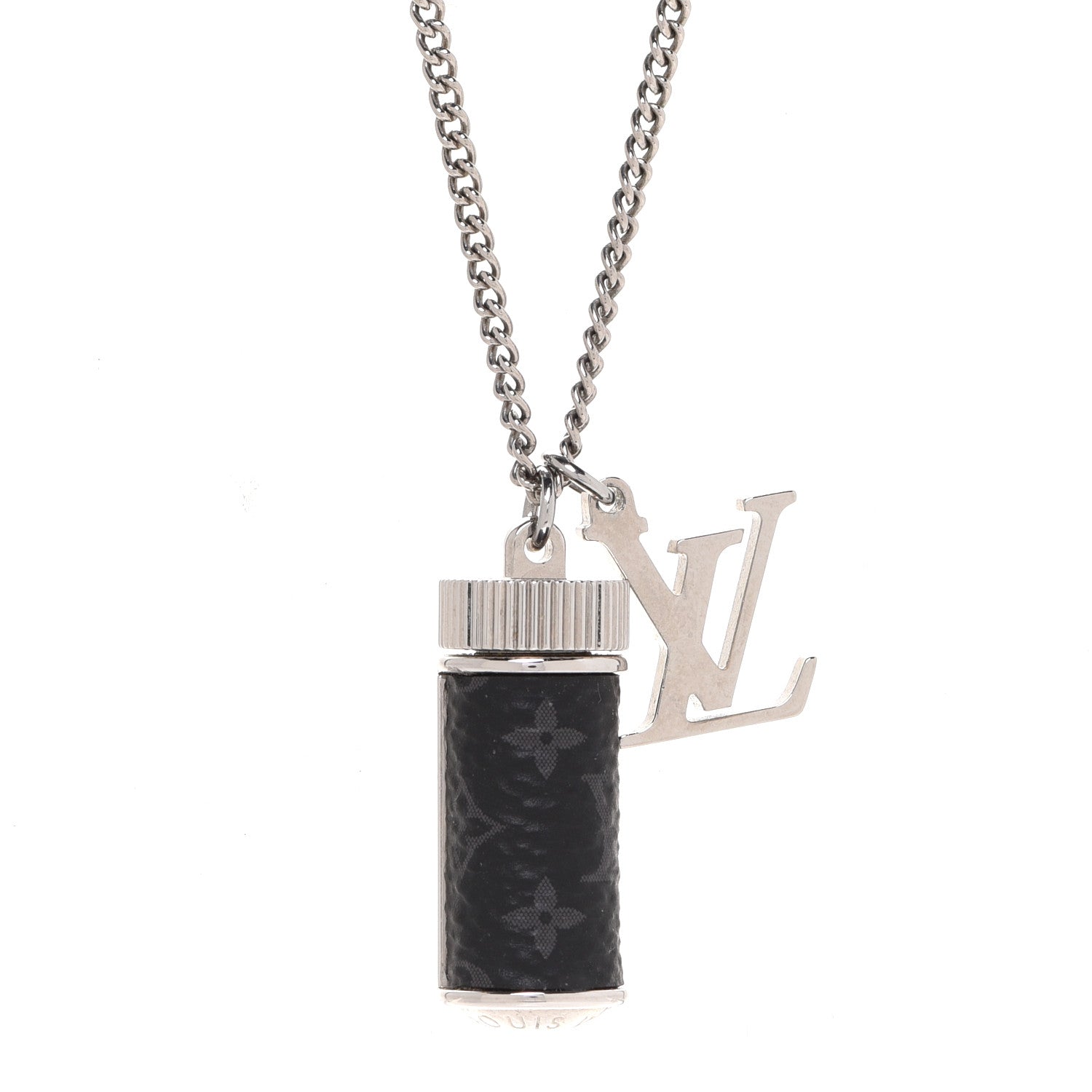 Louis Vuitton Monogram Eclipse Charms Necklace 4 of 7