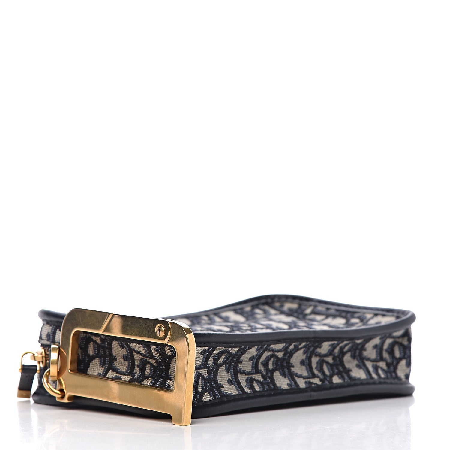 Christian Dior Oblique Diorquake Clutch Blue 4 of 10