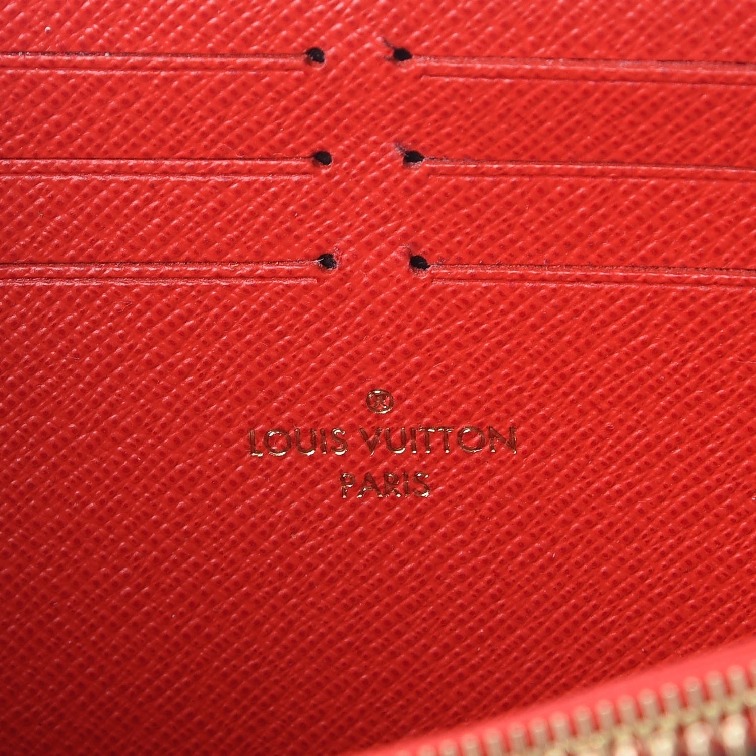 Louis Vuitton Monogram Zippy Wallet Coquelicot 6 of 7