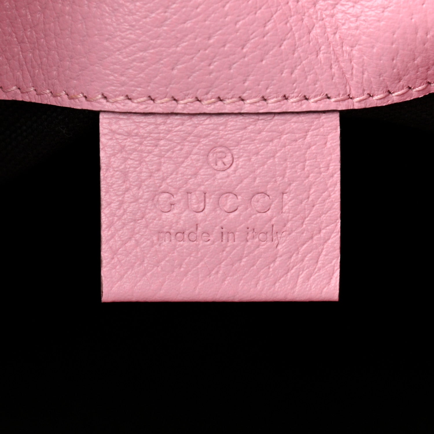 Gucci GG Supreme Monogram Psychedelic Bucket Bag Black Multicolor Sugar Pink 6 of 10
